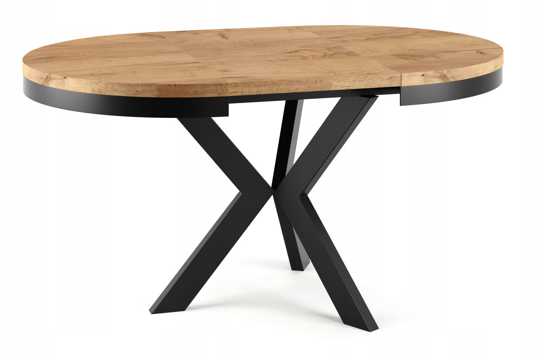 Okrągły stół NORDIC 100/140 rozkładany LOFT metal Kod producenta NORDIC 100/140