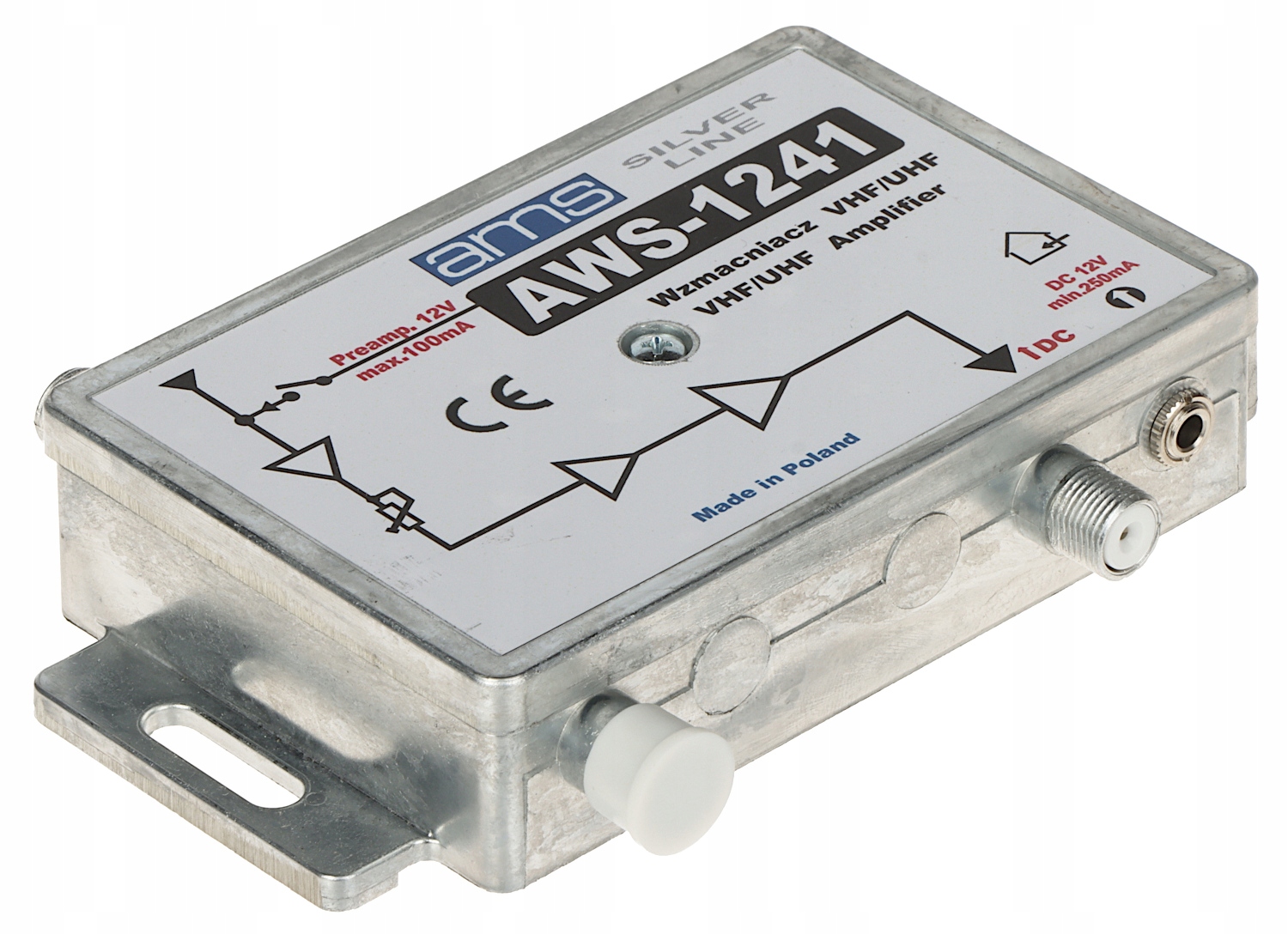 Anténní zesilovač AWS-1241 s napájecím zdrojem