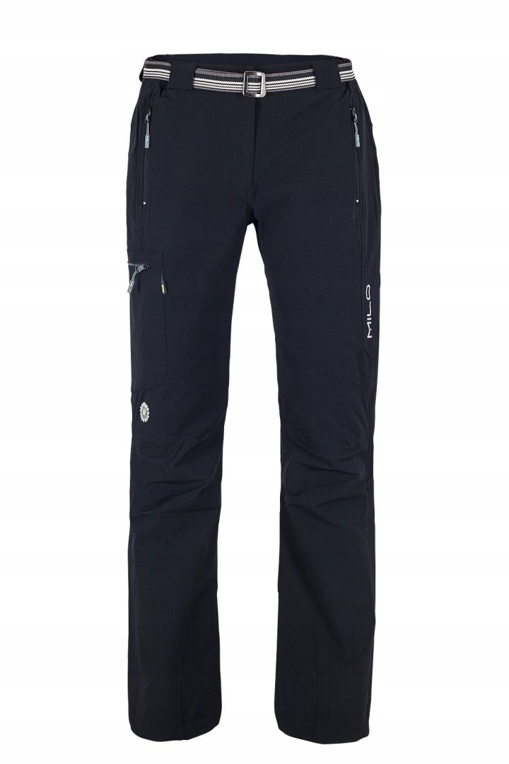 Damskie spodnie trekingowe MILO VINO LADY czarneXL