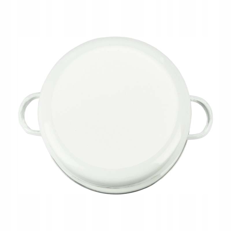 ZESTAW 3 GARNKÓW EMALIOWANYCH MŁYN 6EL KOMPLET Kolor biały