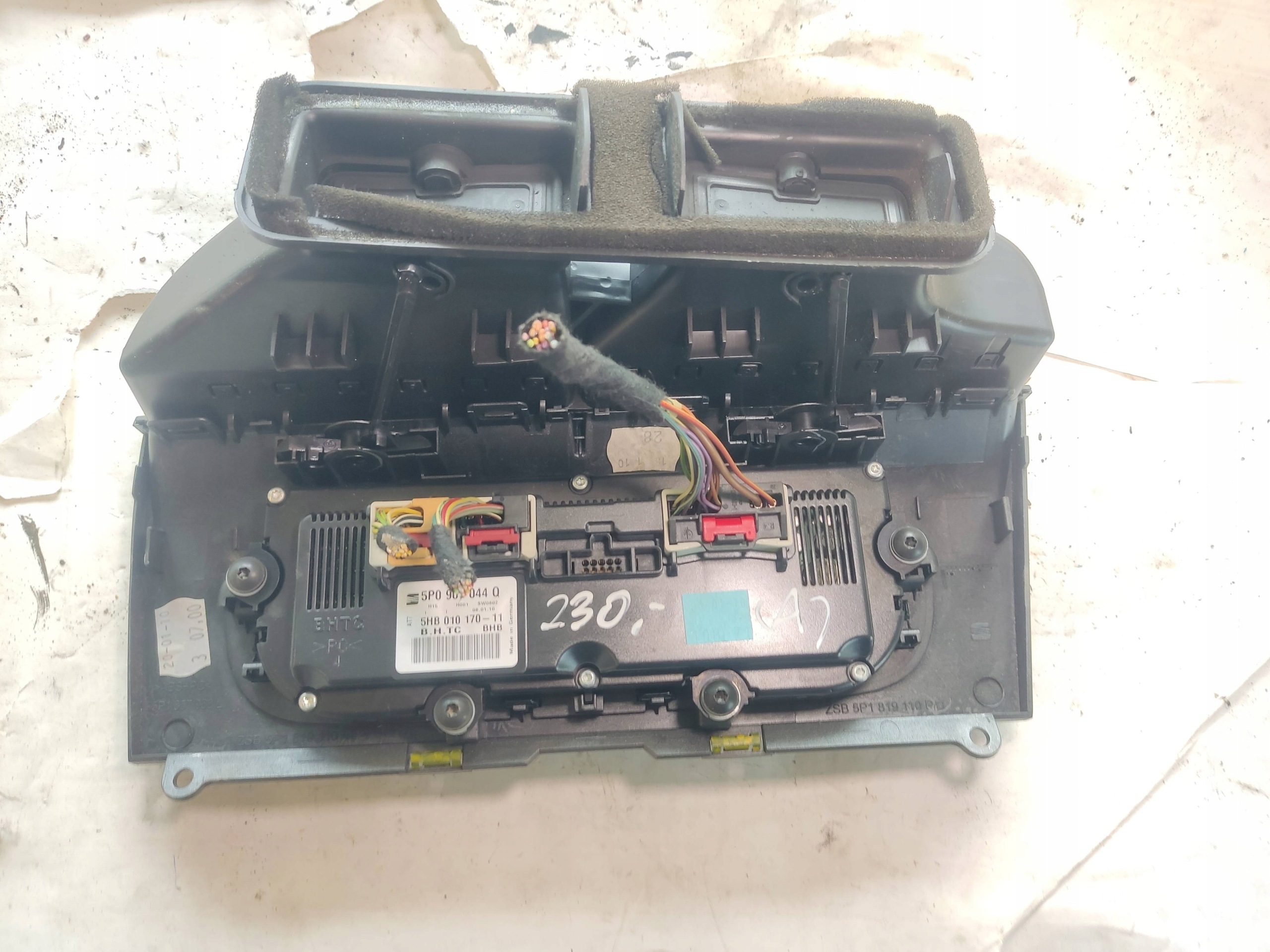 PANEL alimentation d'air SEAT Altea complet