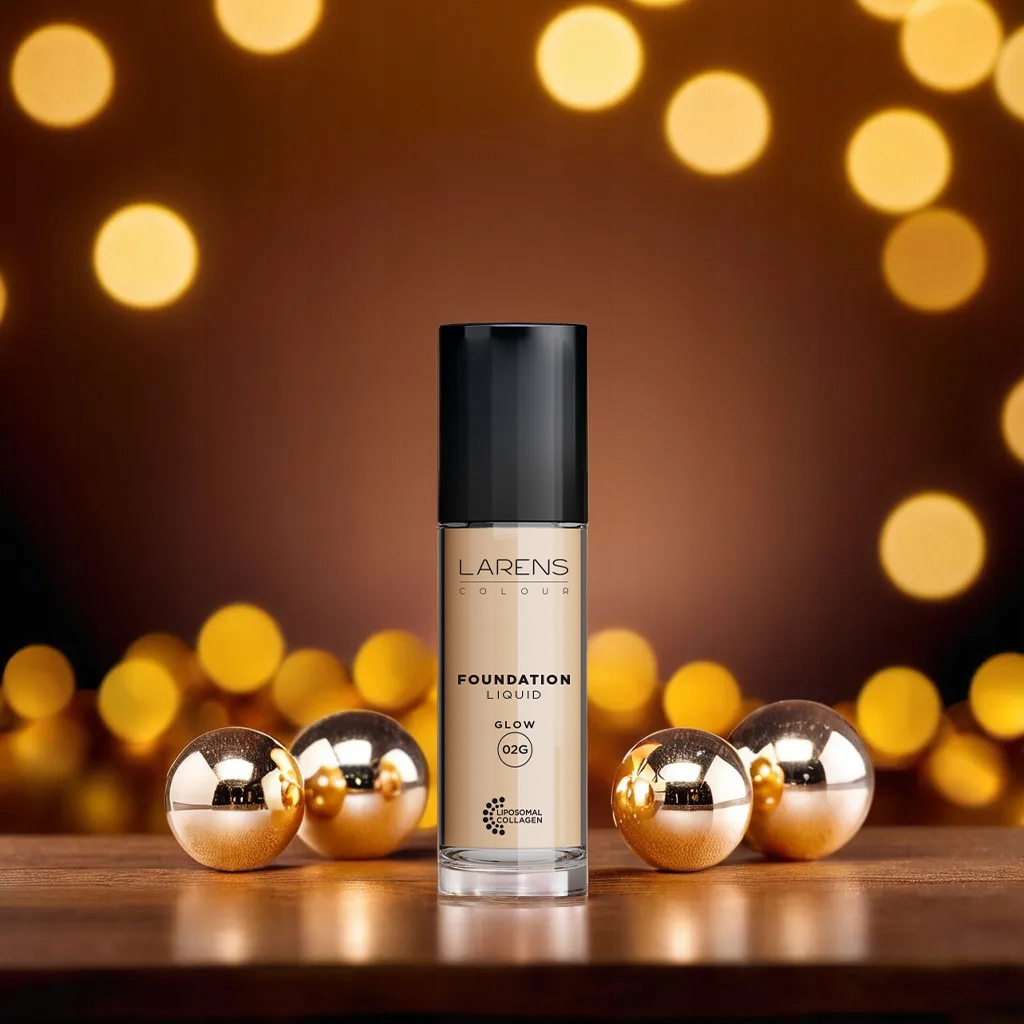 Larens Colour Liquid Foundation Glow 02 podkladová báze na make-up 30 ml
