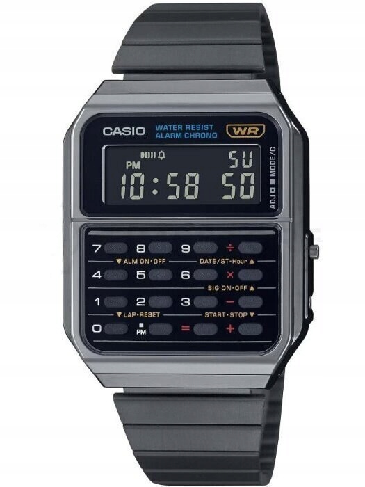 Unisexové hodinky Casio CA-500WEGG-1B Box