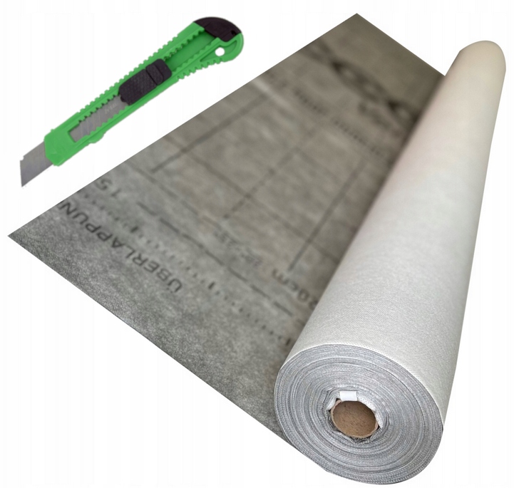 Větrovzdorná Membrána Fólie Pro Střechu Secco Ventila 90g 75m²