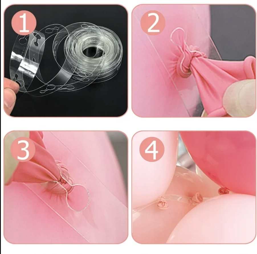 GIRLANDA BALONOWA NIEBIESKO BIAŁA BABY SHOWER ROCZEK CHRZEST URODZINY DZIEC Kolor dodatkowy biały