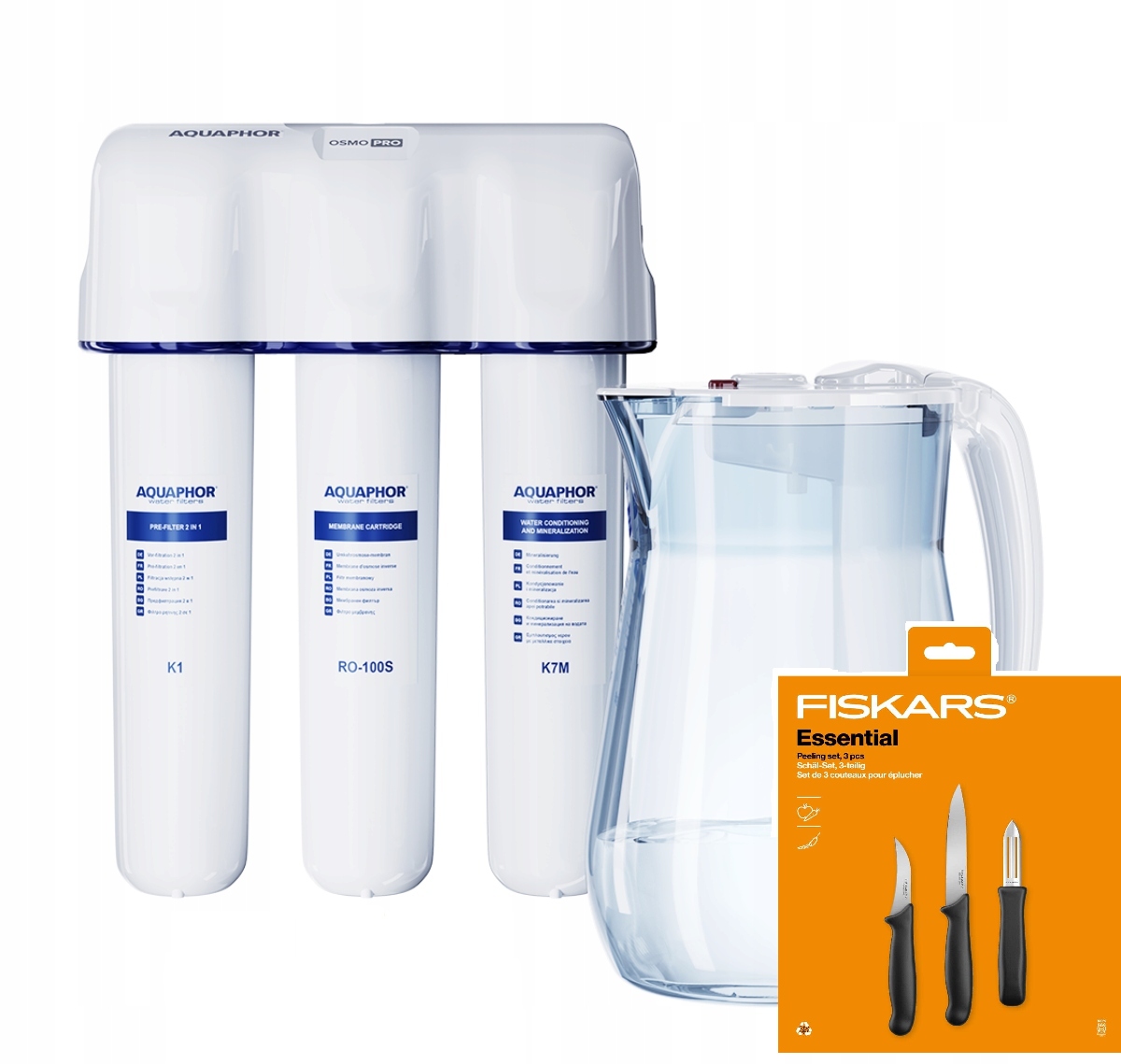 Filtr odwrócona osmoza bez zbiornika Aquaphor RO-312S Pro Fiskars
