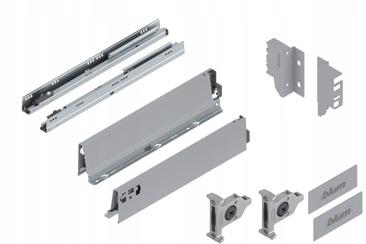 

Blum Szuflada Tandembox 400 Niska M Szara 30kg