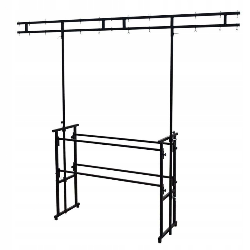 STAND4ME DJ120 Duo Statyw Stanowisko Dla Dj Z Poprzeczką Solidny Wytrzymały