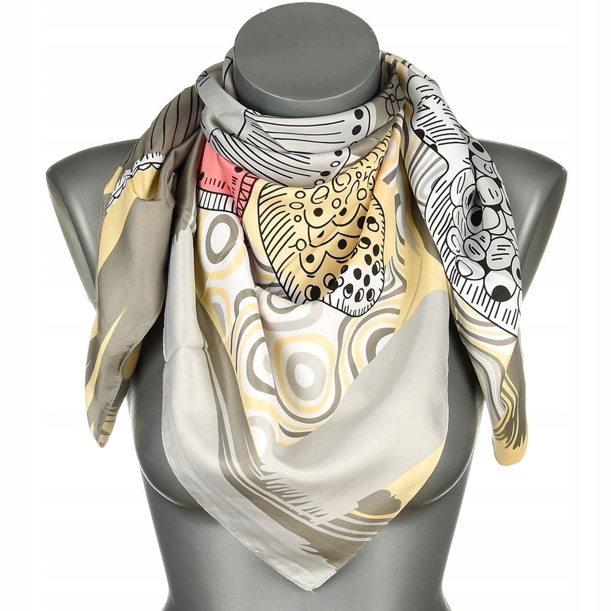 

Chusta damska apaszka pod szyję lekka