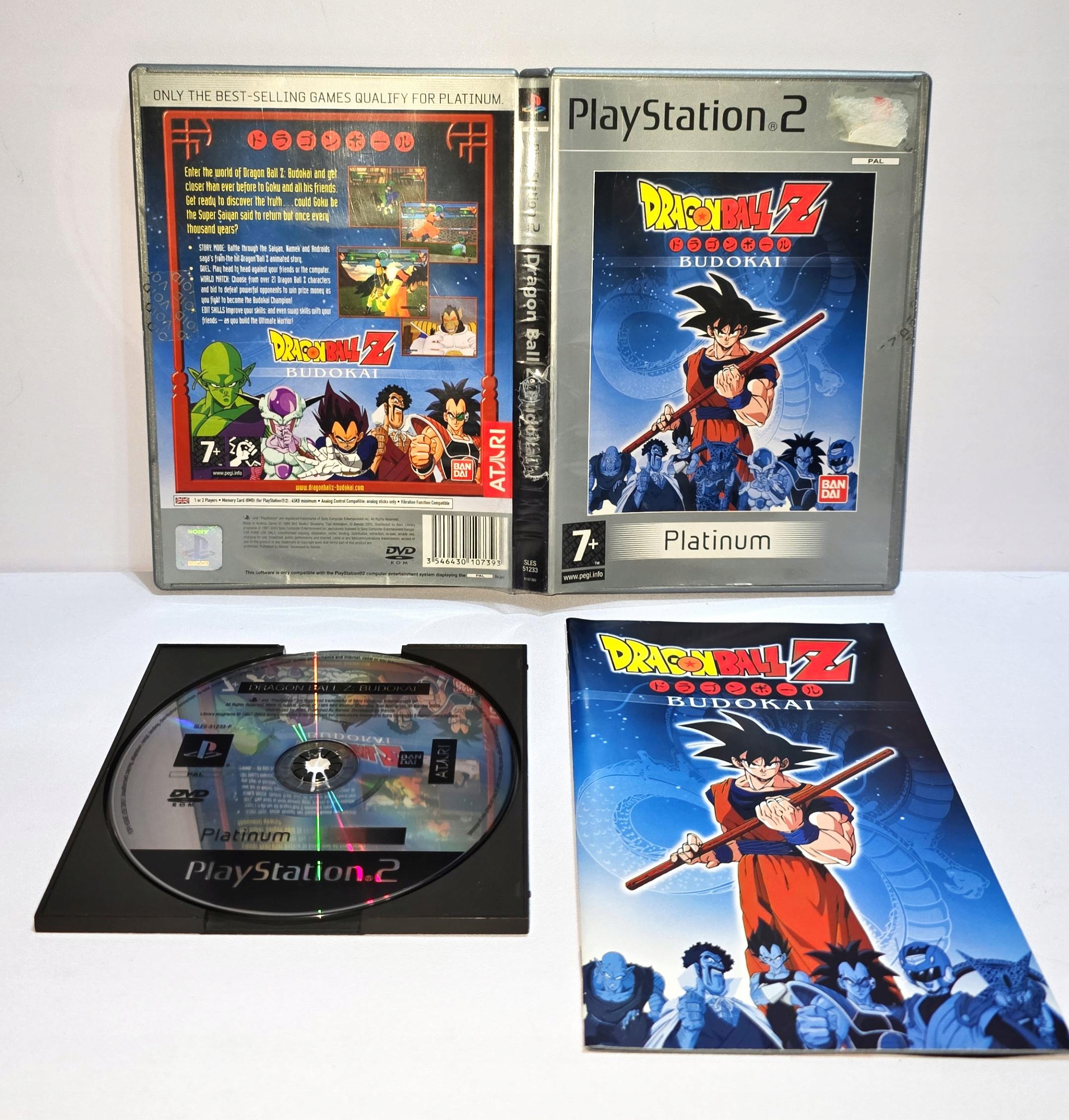 Dragon Ball Z Budokai PS2 CZYTAJ OPIS !!!