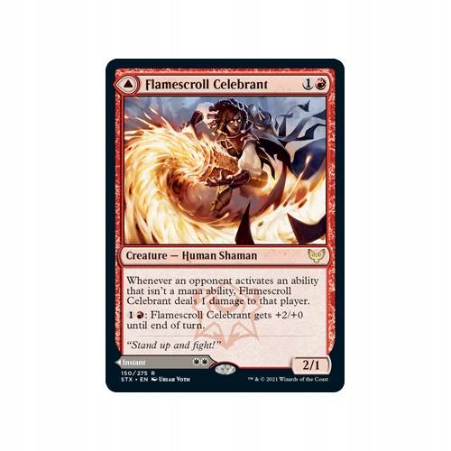 Mtg Flamescroll Celebrant (Rare)