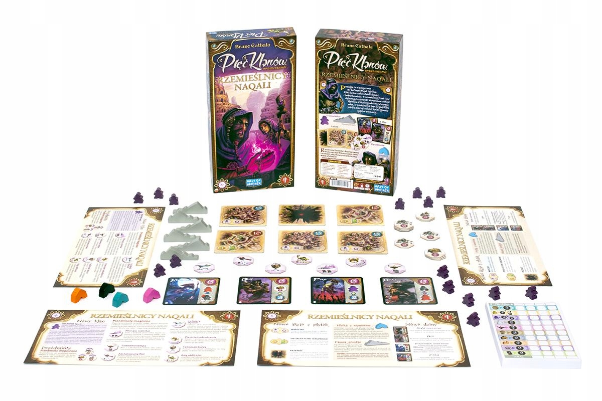 Pięć Klanów: Rzemieślnicy Naqali Typ Dodatek