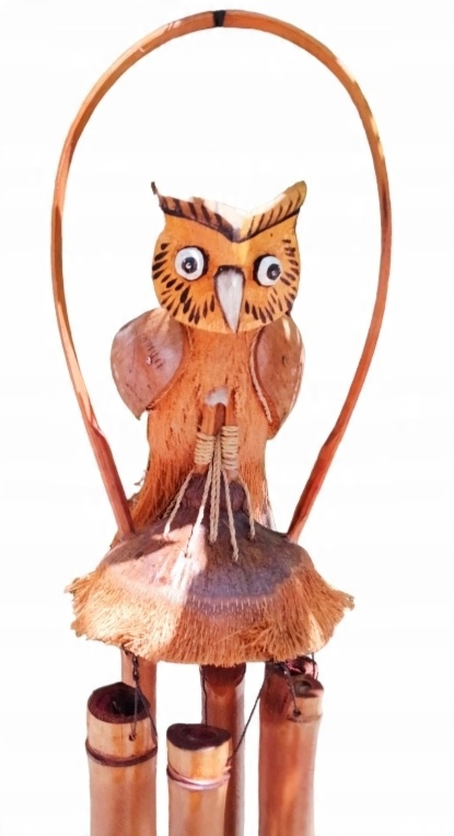 

Dzwonki bambusowe gong Sowa 30 CM /110CM