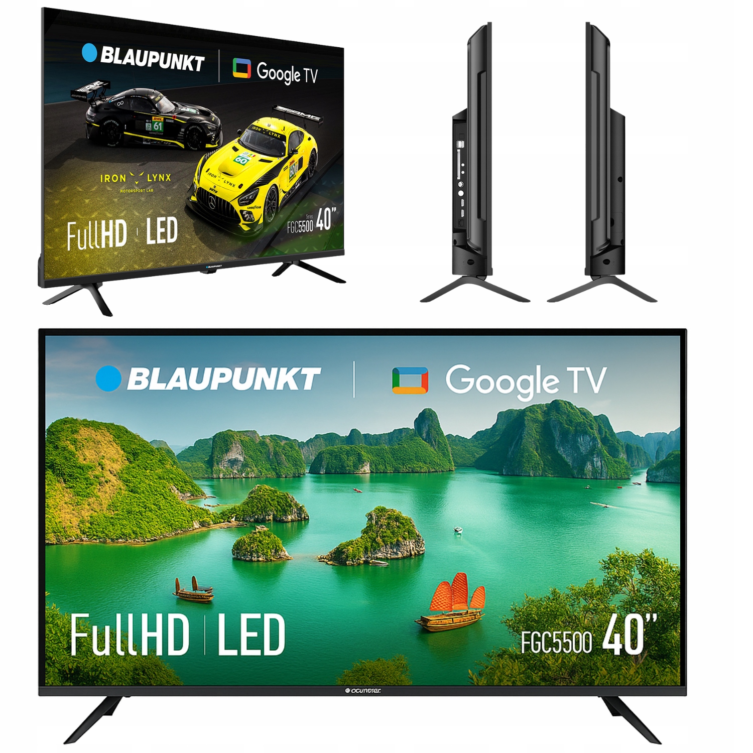 Telewizor Led Blaupunkt 40FGC5500S 40" Hd Ready czarny Google Tv
