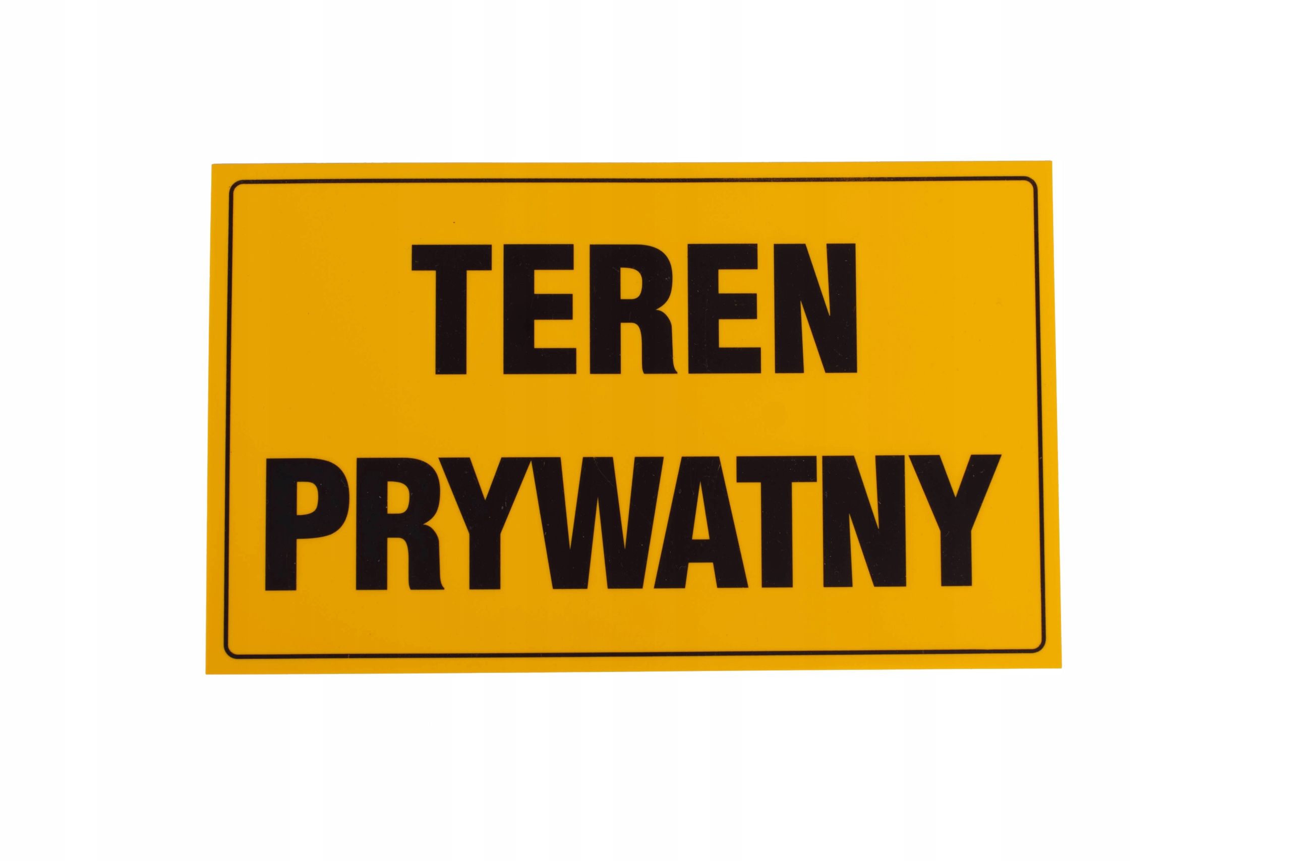 

Tabliczka Teren Prywatny 20x33