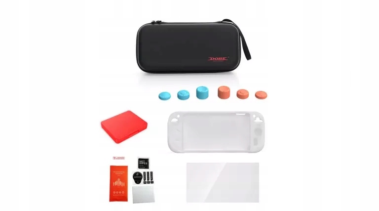AKCESORIA DO NINTENDO SWITCH 10 ELEMENTÓW