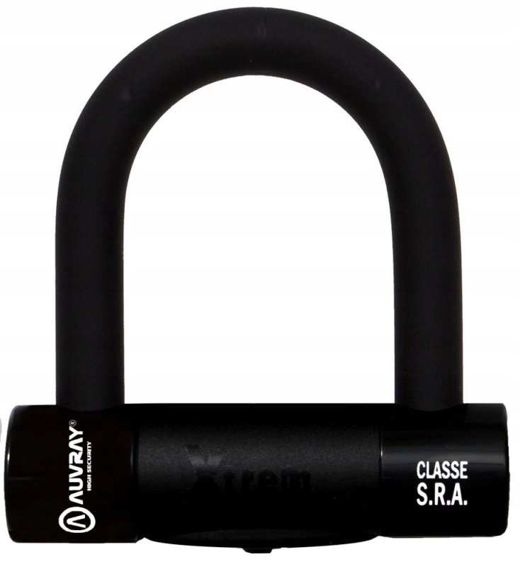 zapínanie U-lock Xtrem Medium Black Edition – kolík 18 mm, 155 mm x 163 mm