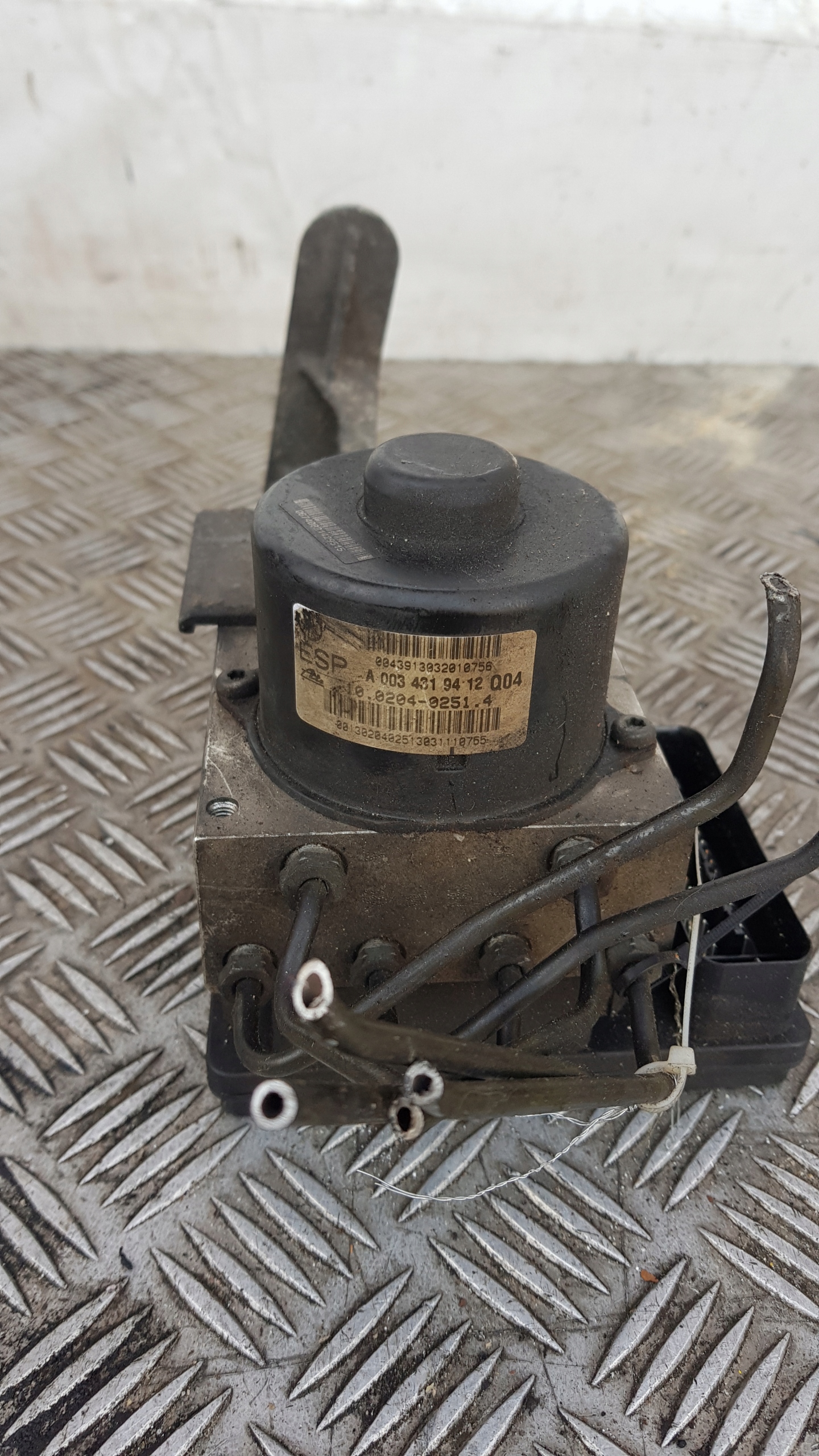 MERCEDES W203 pump ABS control unit A0034319412