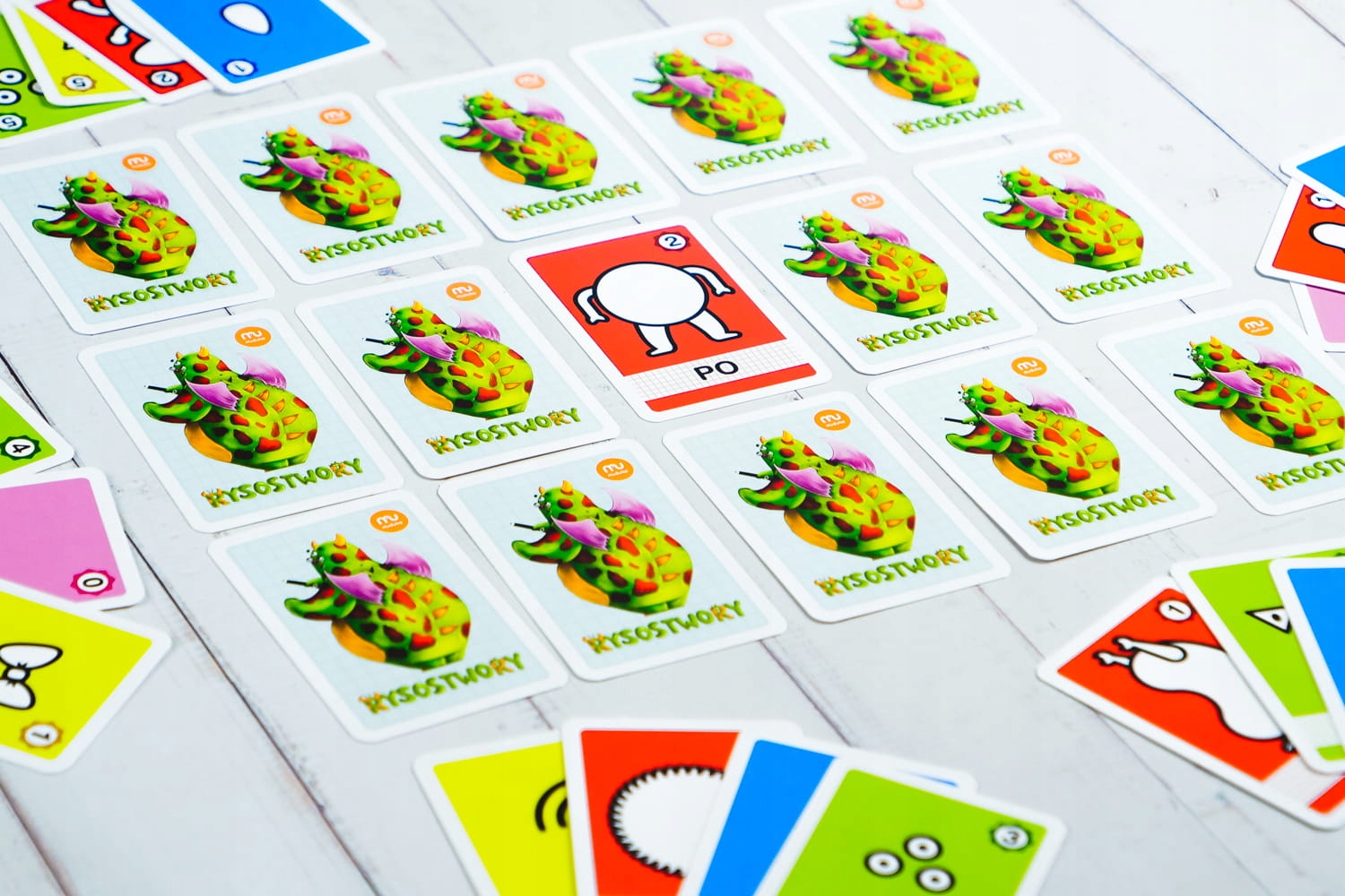 Zabawa w rysowanie RYSOSTWORY karty Muduko Wydawca Muduko