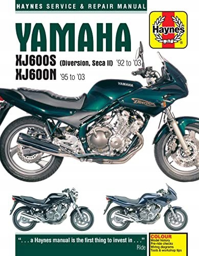 YAMAHA XJ600S DIVERSION SECA II XJ600N (KSIĄŻKA)