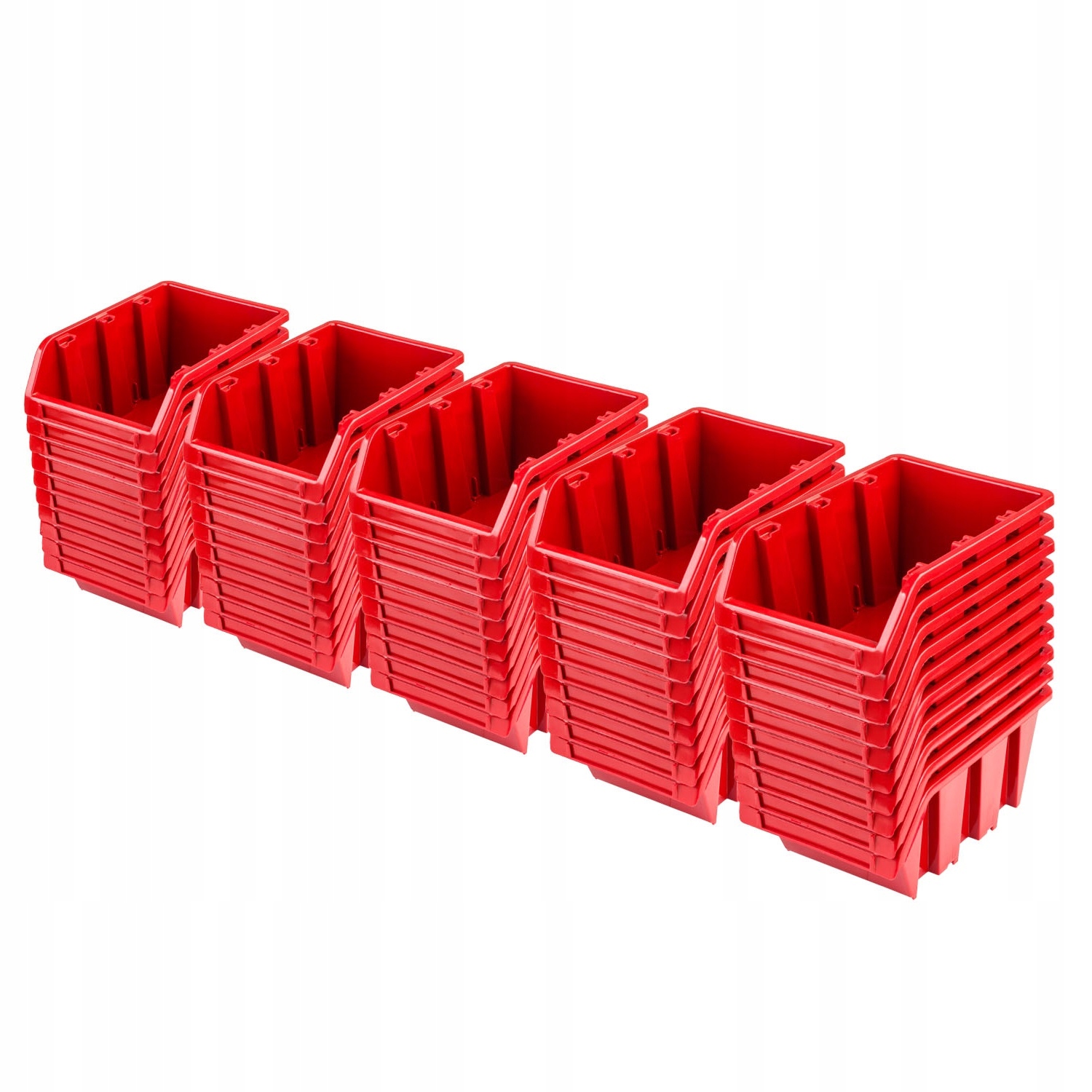 50X Pojemnik magazynowy kuweta NP10 KTR23 Czerwony