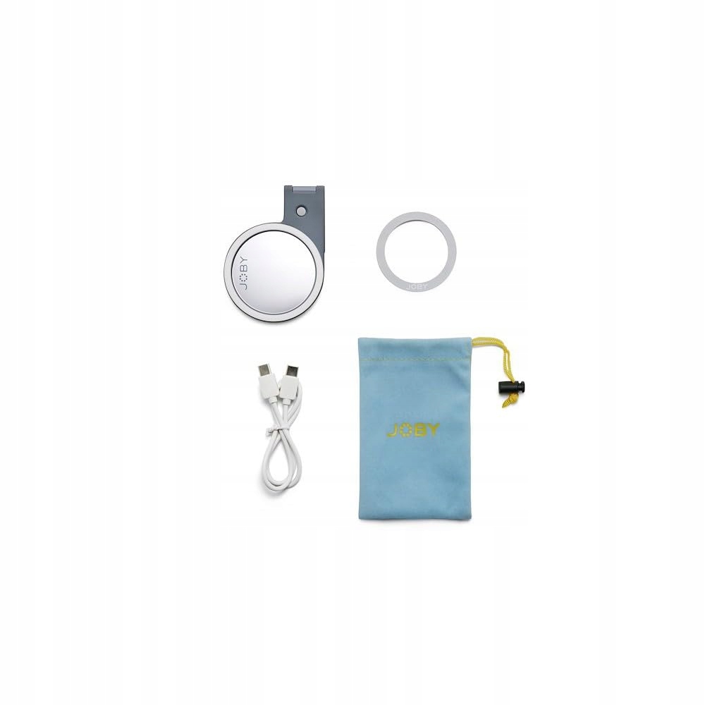 JOBY Beamo Magnetyczne Ringlicht LED Do iPhone i Smartfonów Szare — miniatura 2