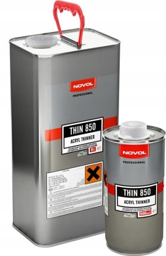 NOVOL 850 акриловий розчинник 5л стандарт