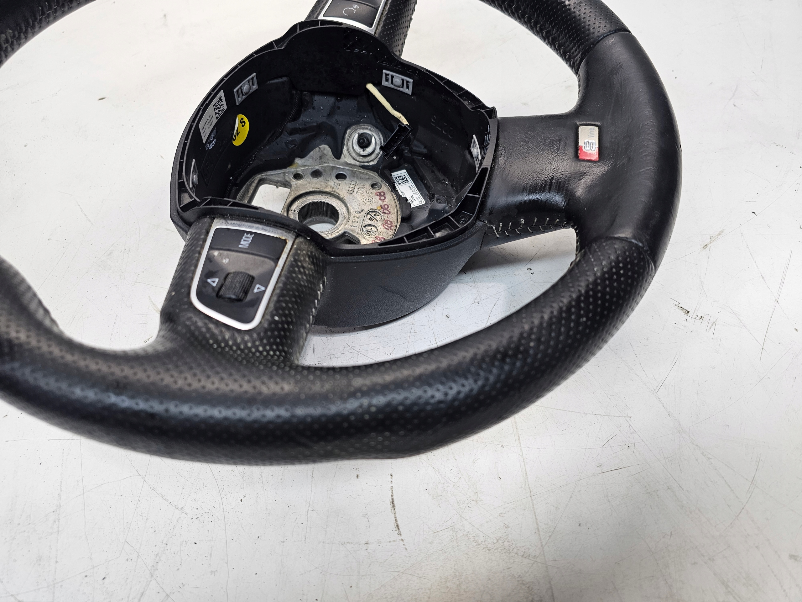 lenkrad Leder MULTIFUNKCJA S LINE AUDI A4 B8 A5 Q5 8K0419091BB XCF *5*