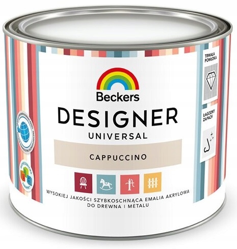 

Emalia Beckers Designer 0,5L Cappuccino