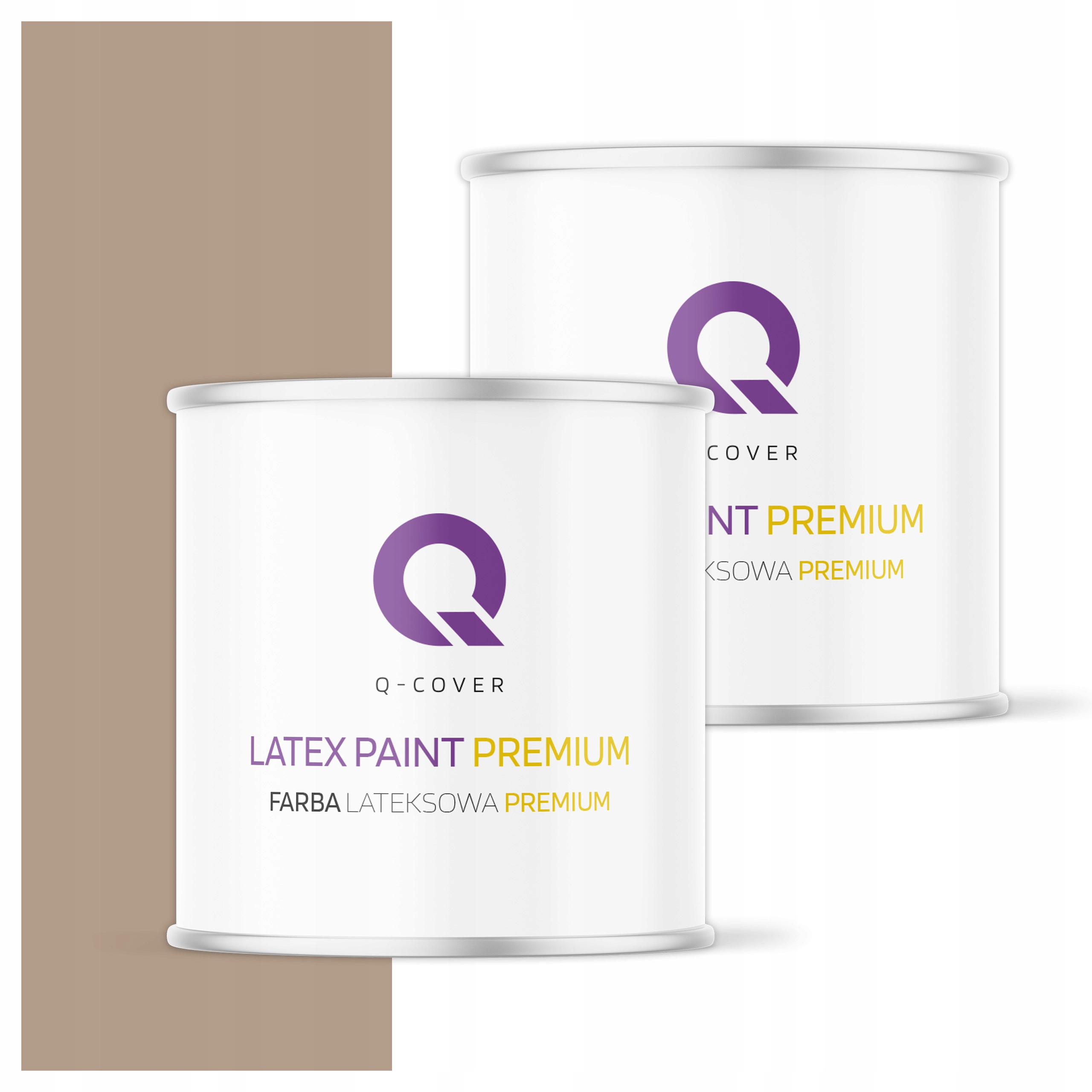 Umývateľná farba na steny stropov 2L Hlboká matná orechová H4934