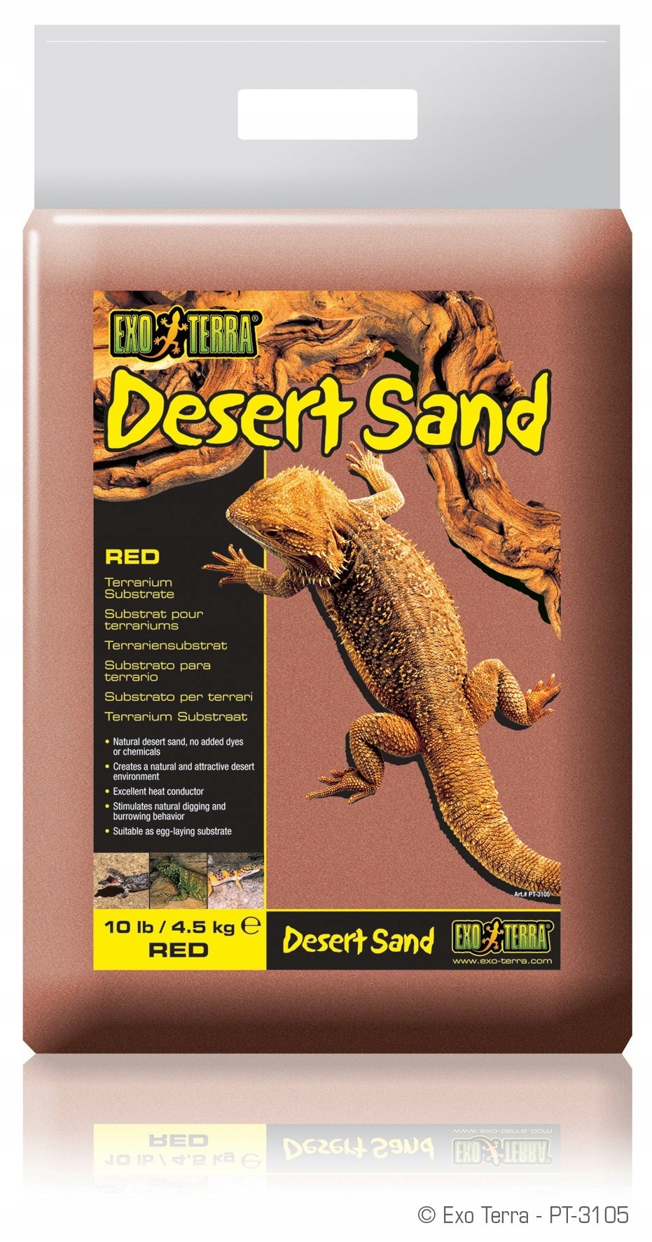 

Podłoże pustynne Desert Sand czerwone 4,5kg
