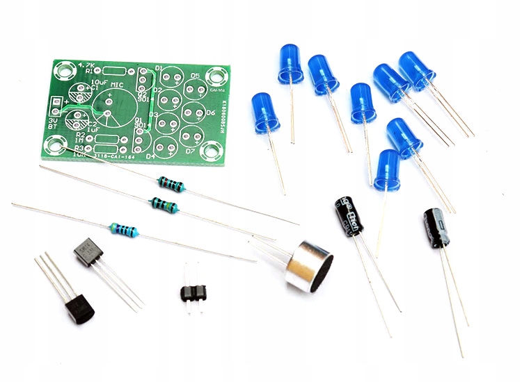 

Wskaźnik Led z mikrofonem zestaw do montażu Diy