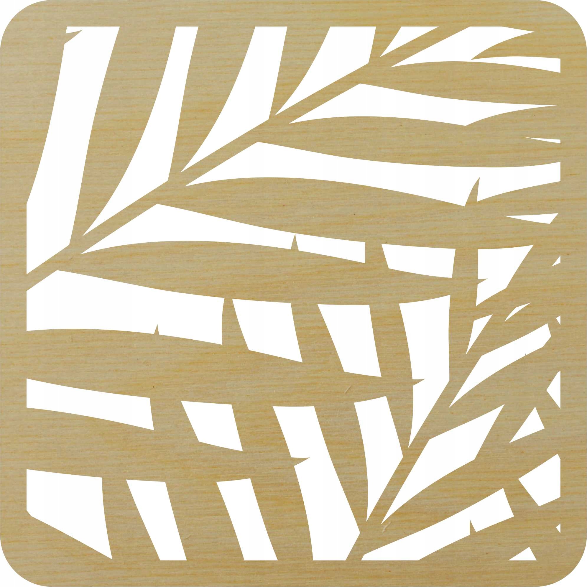 Ażurowy panel dekoracyjny ozdoba drewniana