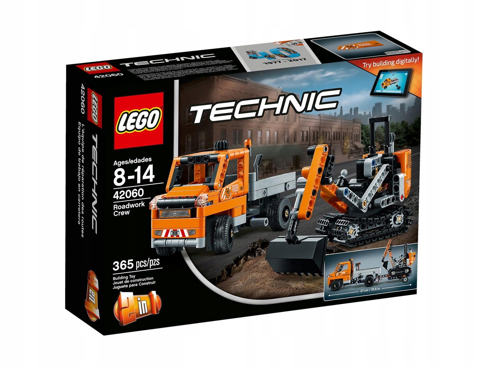 Lego Technic 42060 Ekipa robót drogowych
