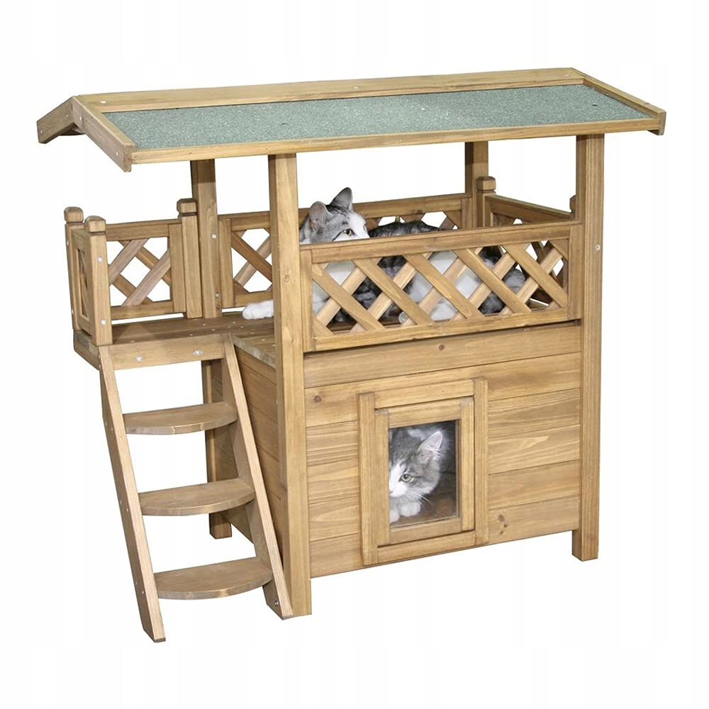 Levně Domeček pro kočky Kerbl 77 cm x 50 cm