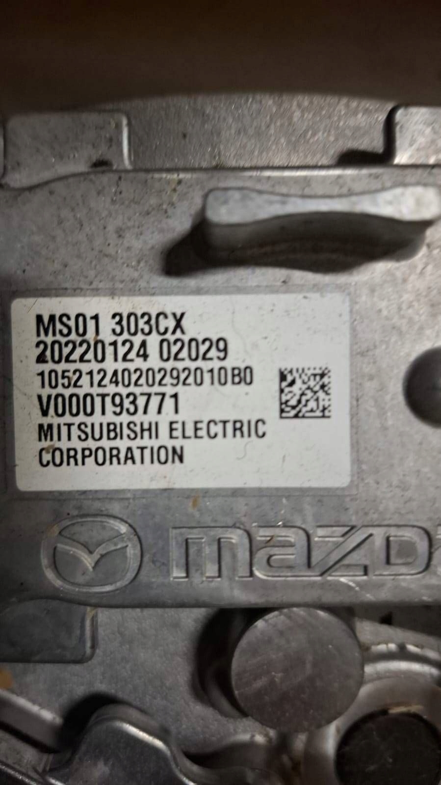 Inwerter/control unit of tension Mazda CX-60 MS0130320 Stan as new