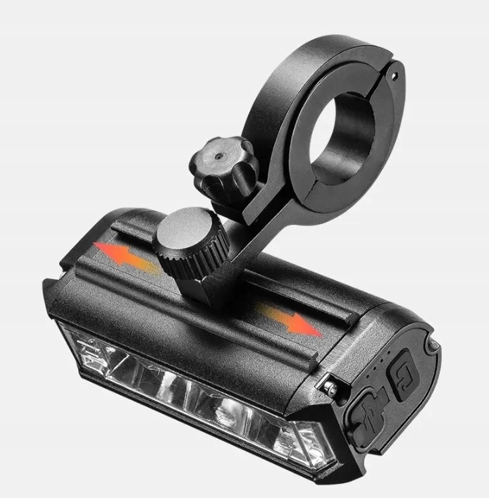 LAMPKA ROWEROWA LED PRZÓD MOCNA 3xLED 900lm Liczba trybów świecenia 4