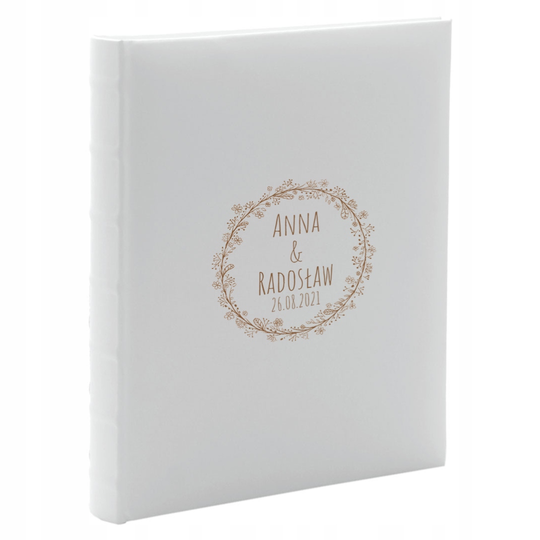 ŚLUBNY ALBUM PERSONALIZOWANY WKLEJANY 40 STRON