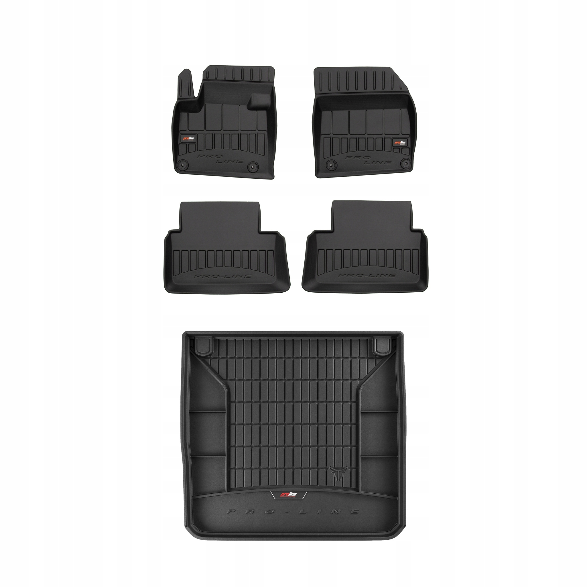 Frogum 3D Sada gumových koberců a rohože s logem pro Citroën C5 II