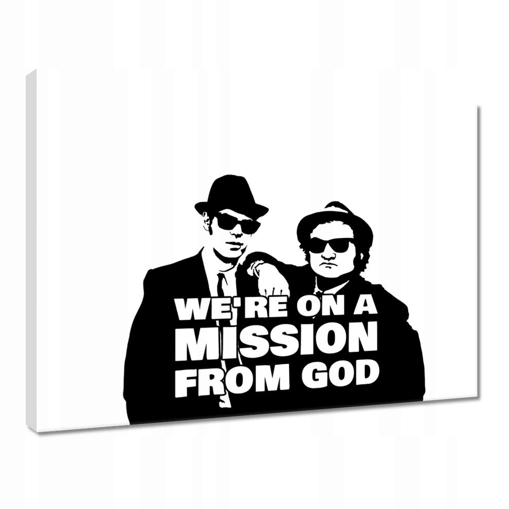 

Obrazy 40x30 Blues Brothers Mission