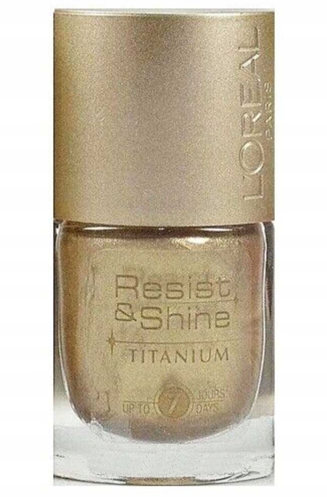 Loreal Resist & Shine 739 Tytanowy lakier 9ml