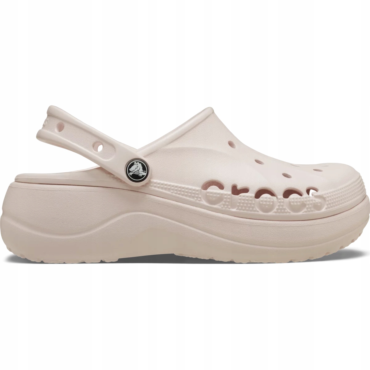 Dámské Nazouváky Chodaki Crocs Baya Platform 208186 Clog 39-40 růžové
