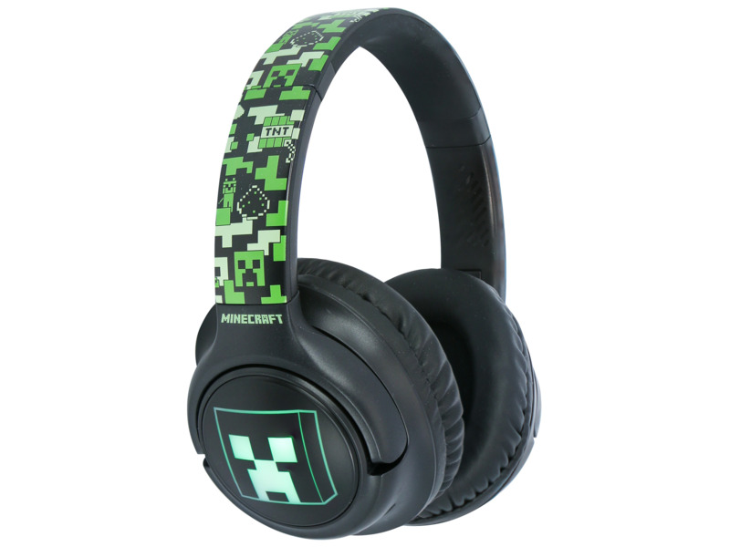 Słuchawki nauszne Otl Minecraft Czarno-zielony