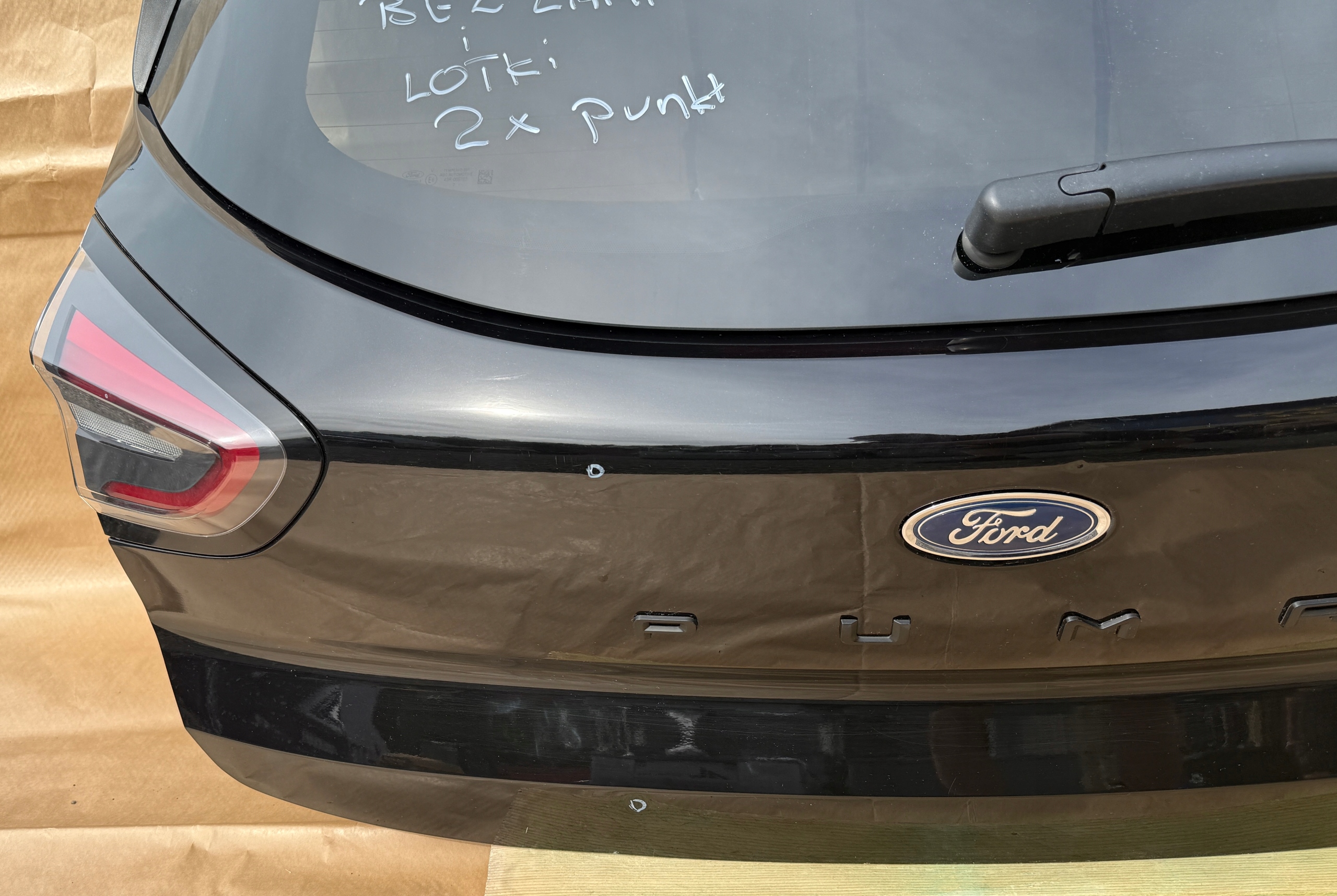 FORD PUMA MK2 ST-LINE 2019-2024 trunk door boot AGATE BLACK original