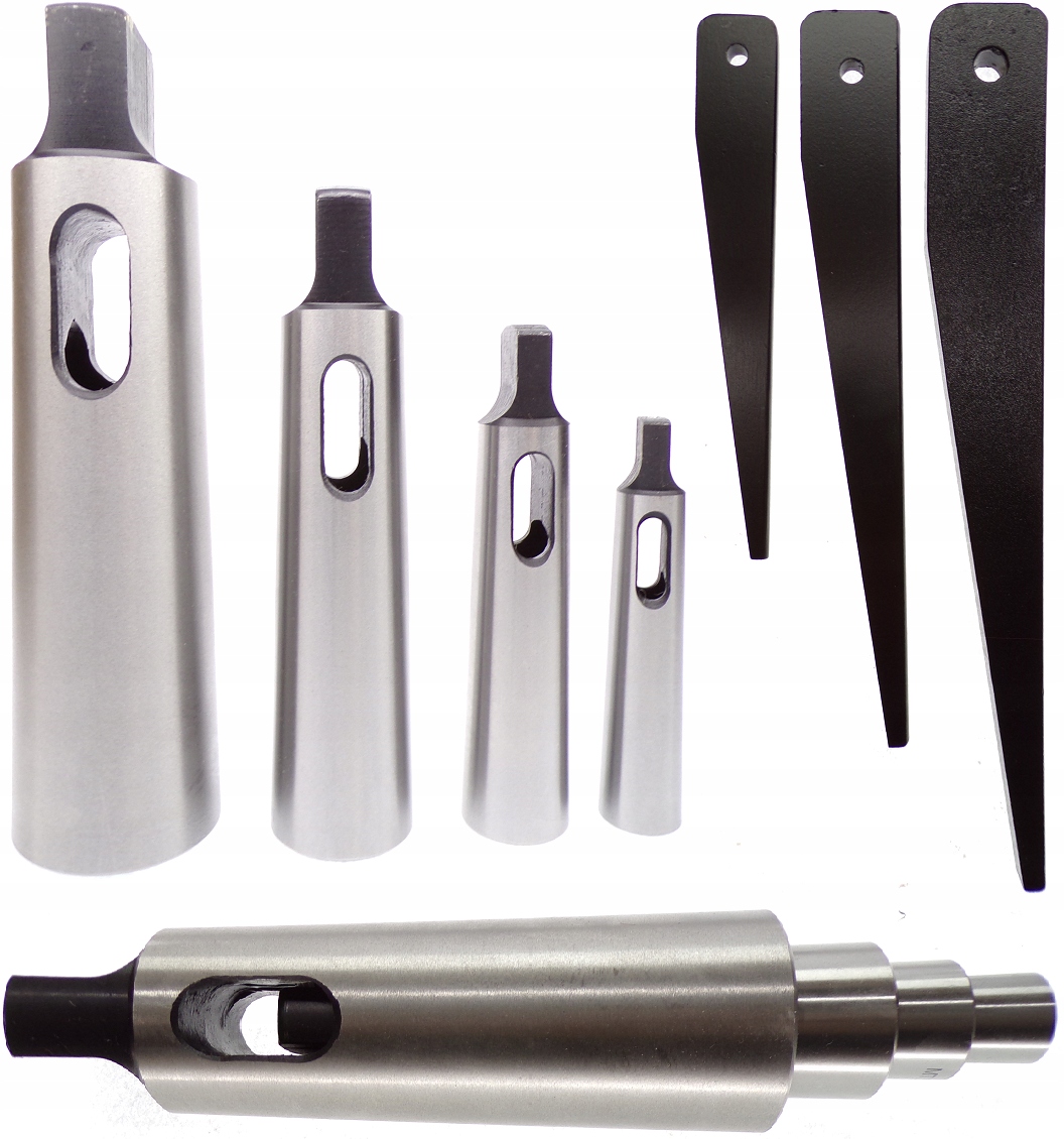 Zestaw Tulei Redukcyjnych Morsa 5/4 4/3 3/2 2/1 Tuleja Redukcja Wybijaki