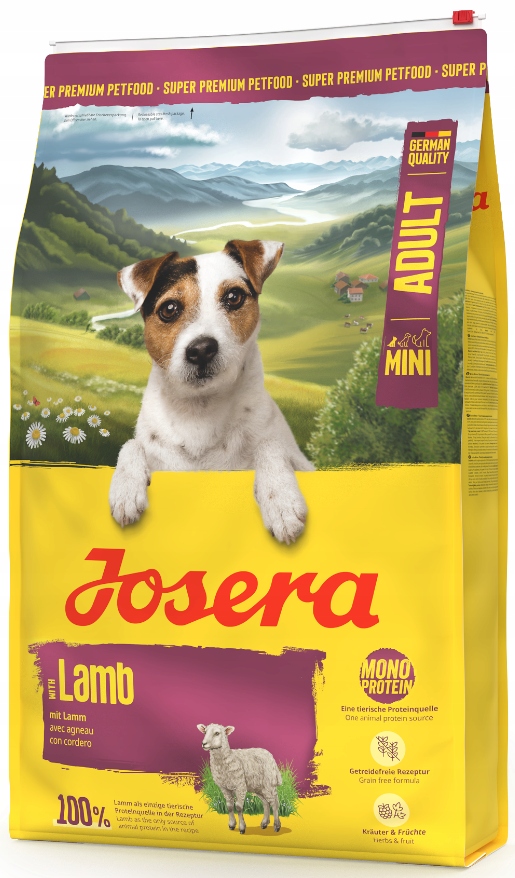 Josera Mini Adult Lamb sucha karma dla psa wrażliwy żołądek 10kg