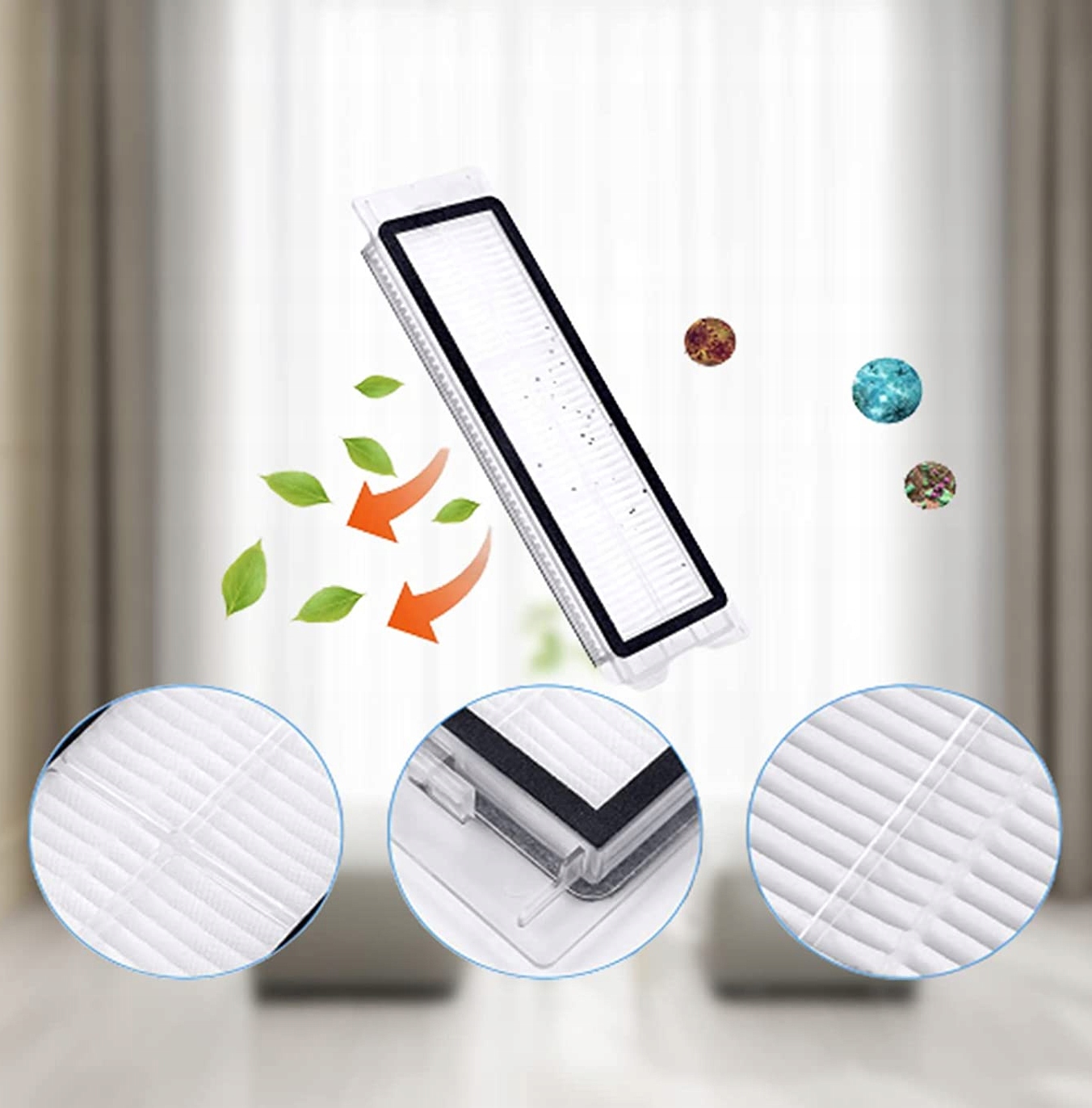 ZESTAW SZCZOTKI FILTRY DO ROBOROCK S5 MAX S6 MAX S60 S5 S6 Xiaomi Roborock Kod producenta do Roborock s5 s6 MAX