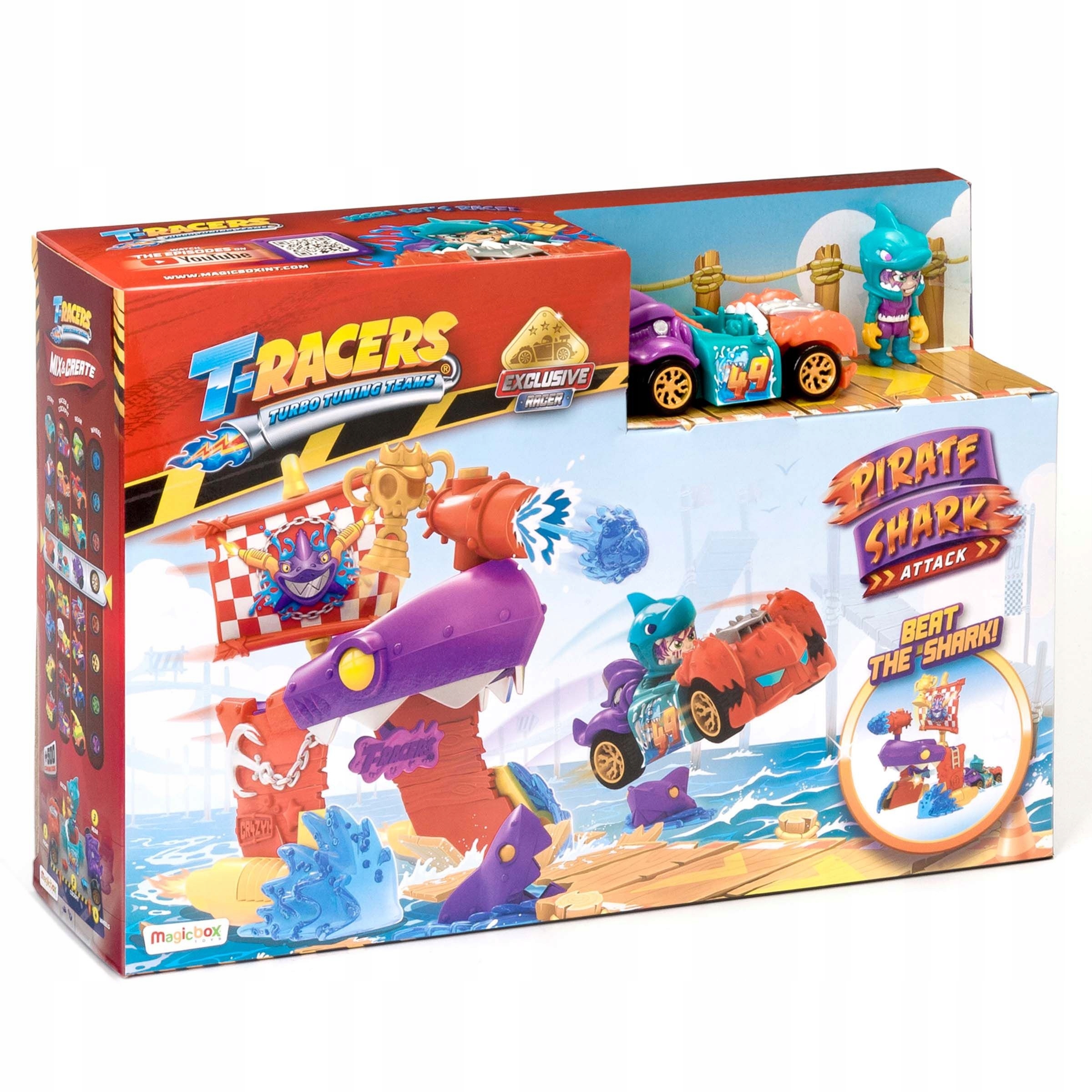 

T-Racers Dragon Pirate Shark tor samochodowy
