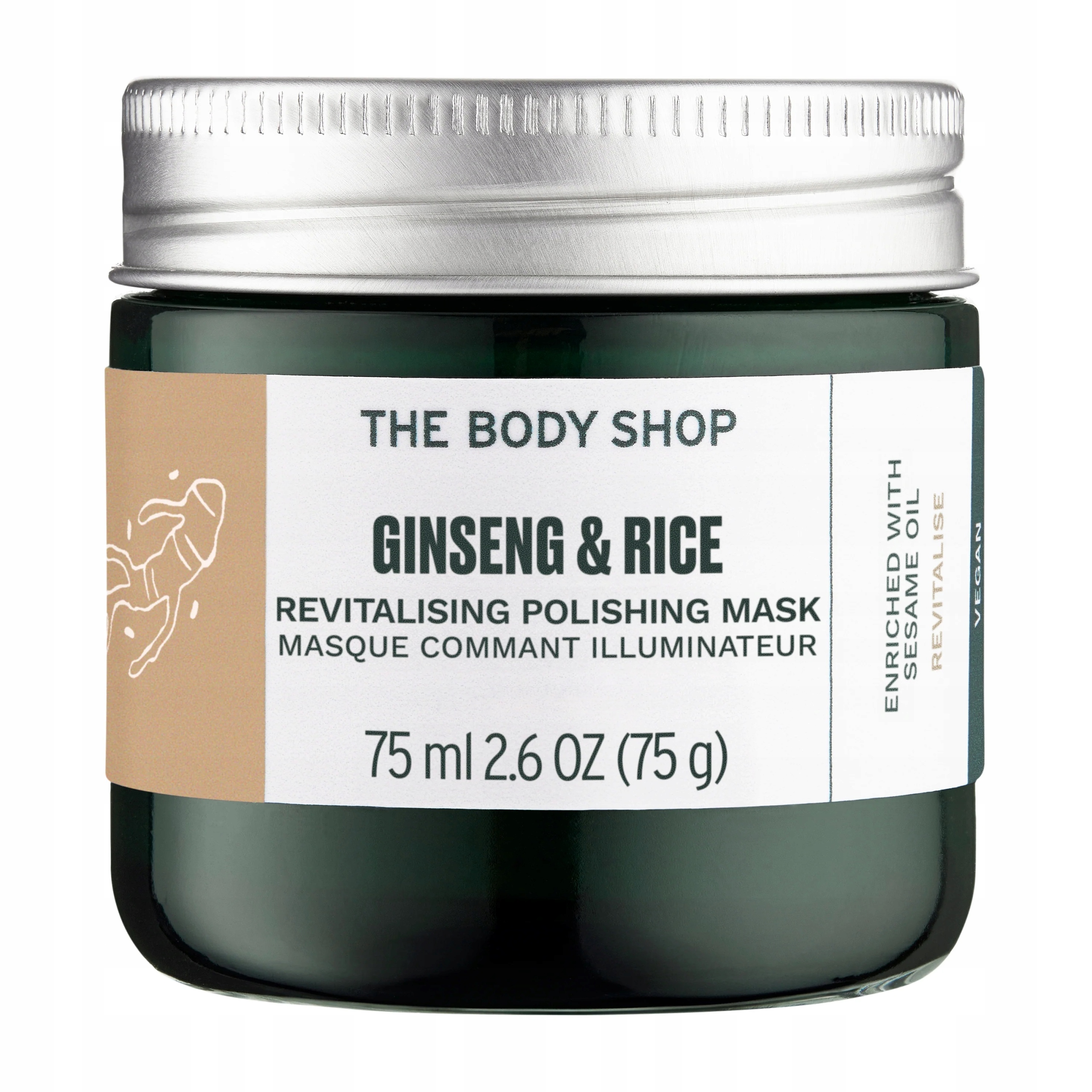 Ginseng & Rice Clarifying Polishing Mask