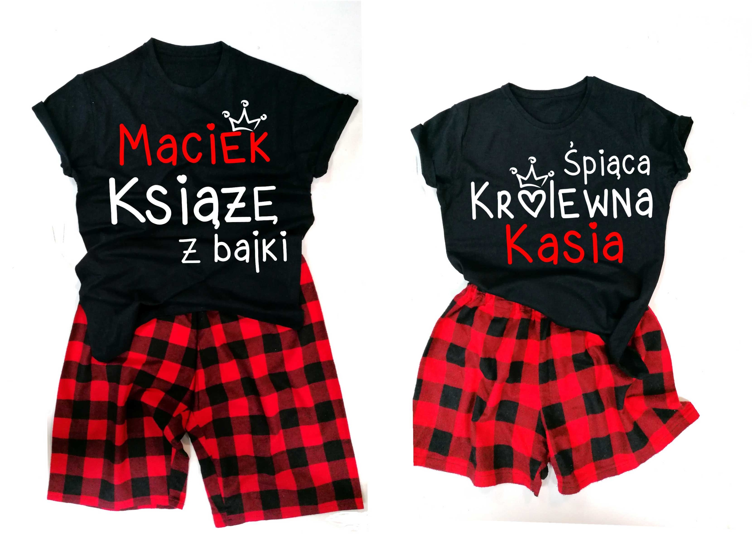 Pyžama Pro Páry Váš potisk Dárek Pod Vánoční Stromeček S